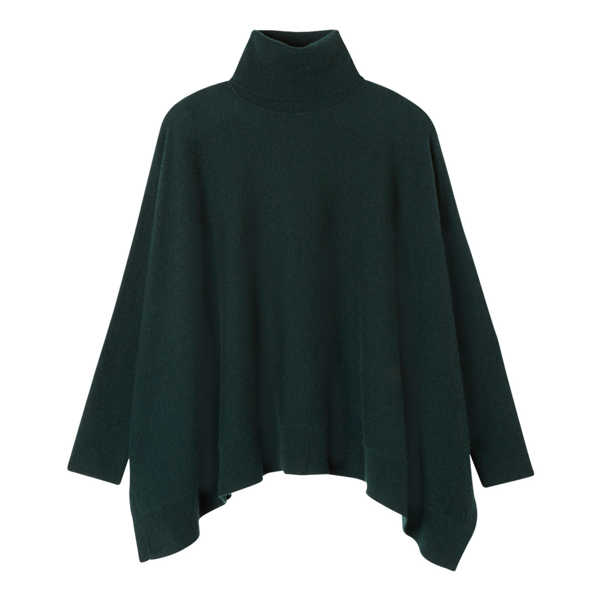 CASHMERE TURTLENECK PONCHO – The Cashmere Sale