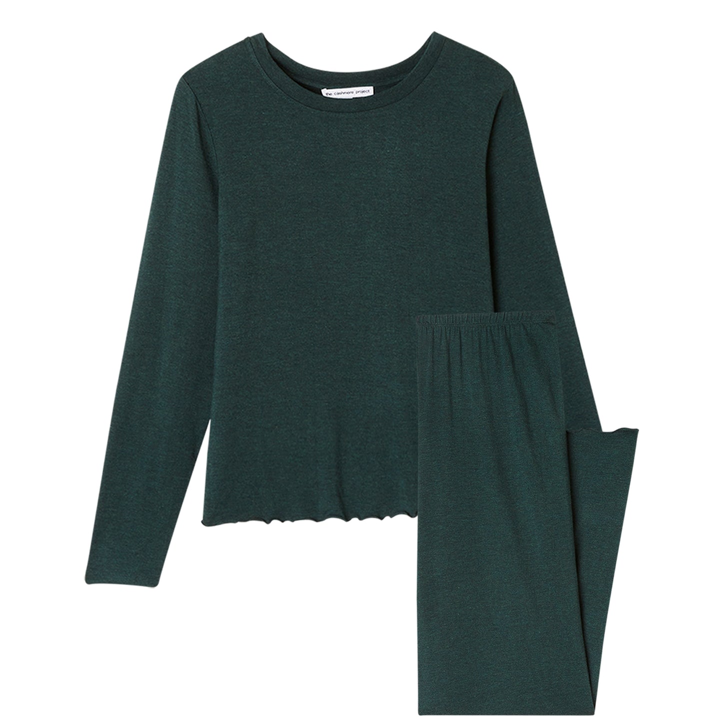 RUFFLE TRIM PJ SET