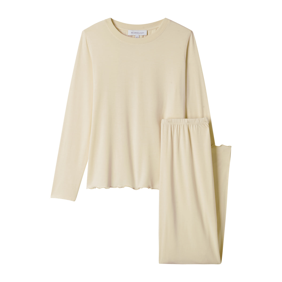 RUFFLE TRIM PJ SET