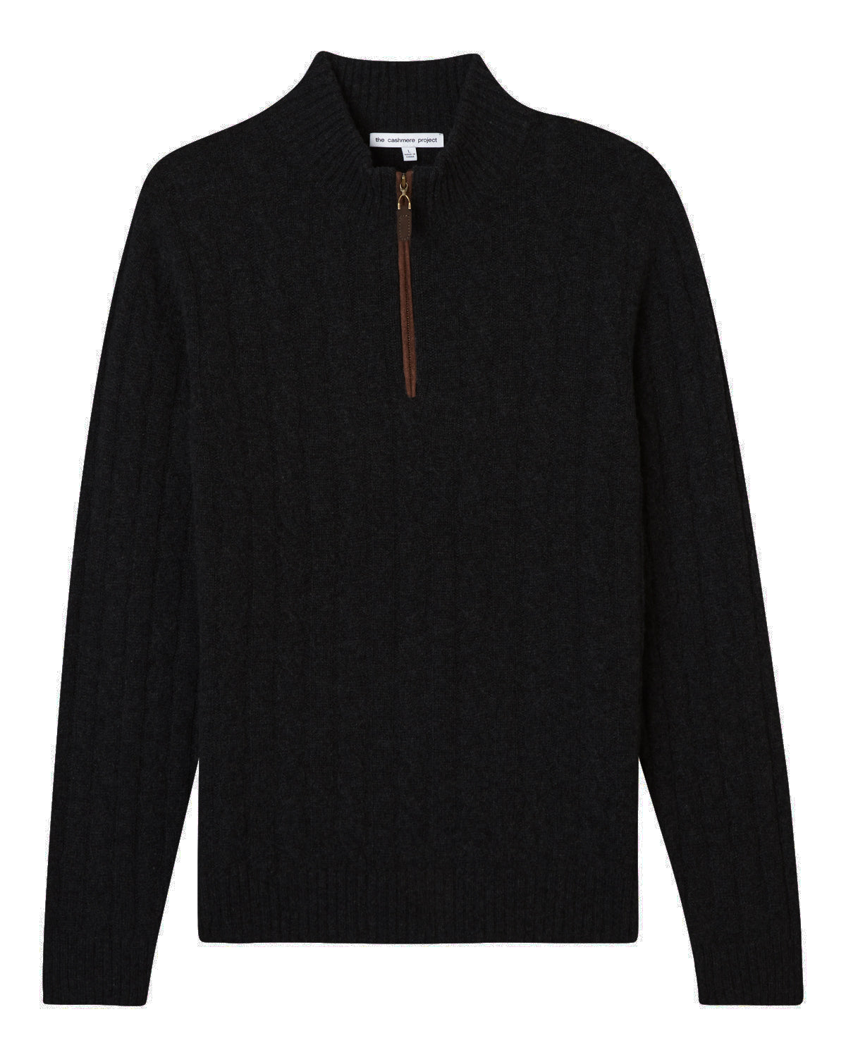 Men's Cable Quarter Zip