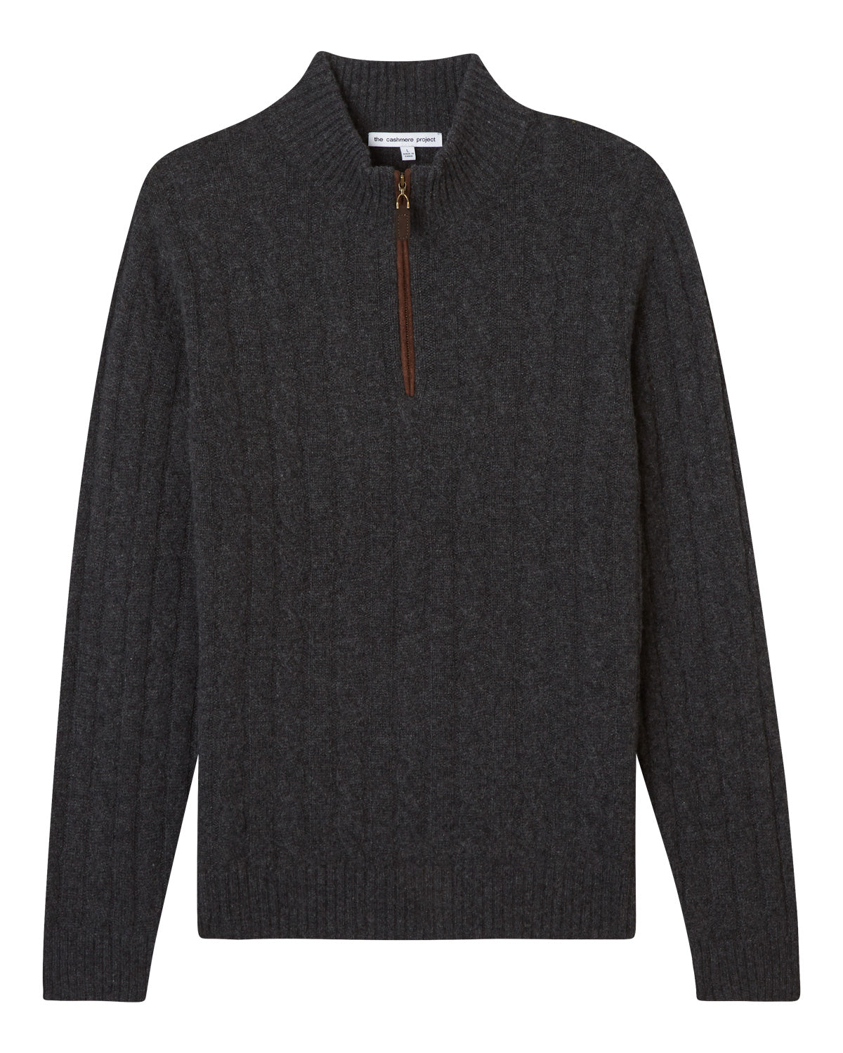 Men's Cable Quarter Zip