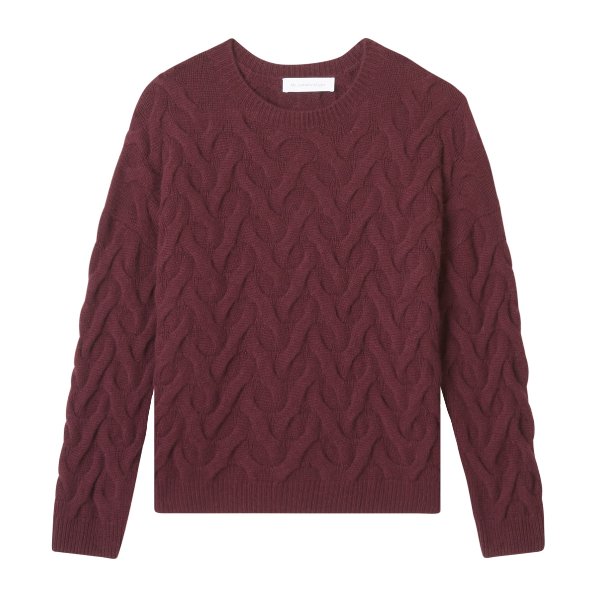 LUXE WOVEN CABLE CREW