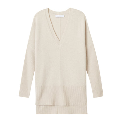 V NECK TUNIC