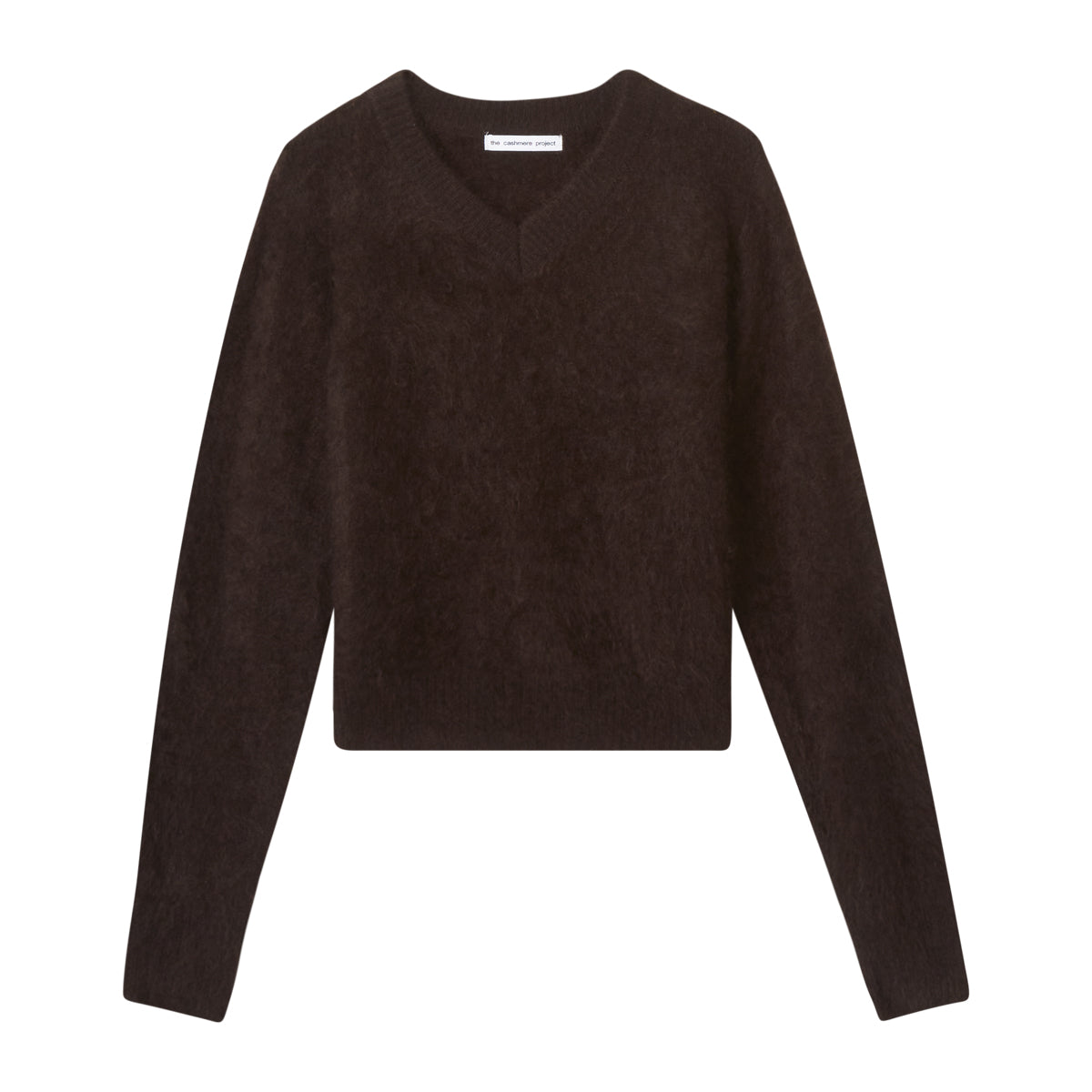 BRUSHED CROP EVERYDAY V NECK