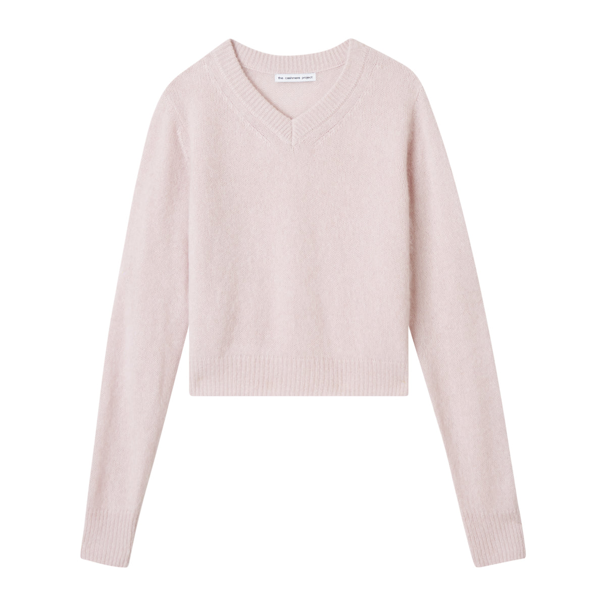 BRUSHED CROP EVERYDAY V NECK