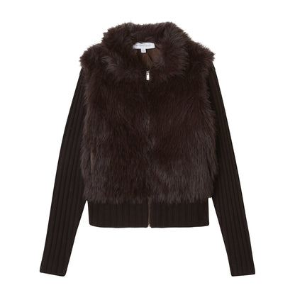 FAUX FUR JACKET