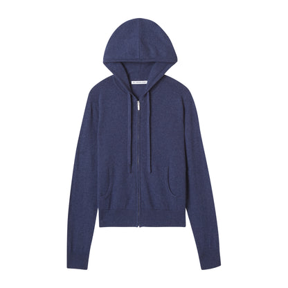 SOLID ZIP HOODIE