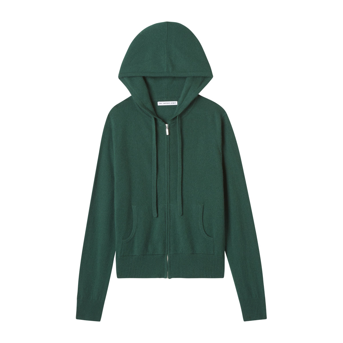 SOLID ZIP HOODIE