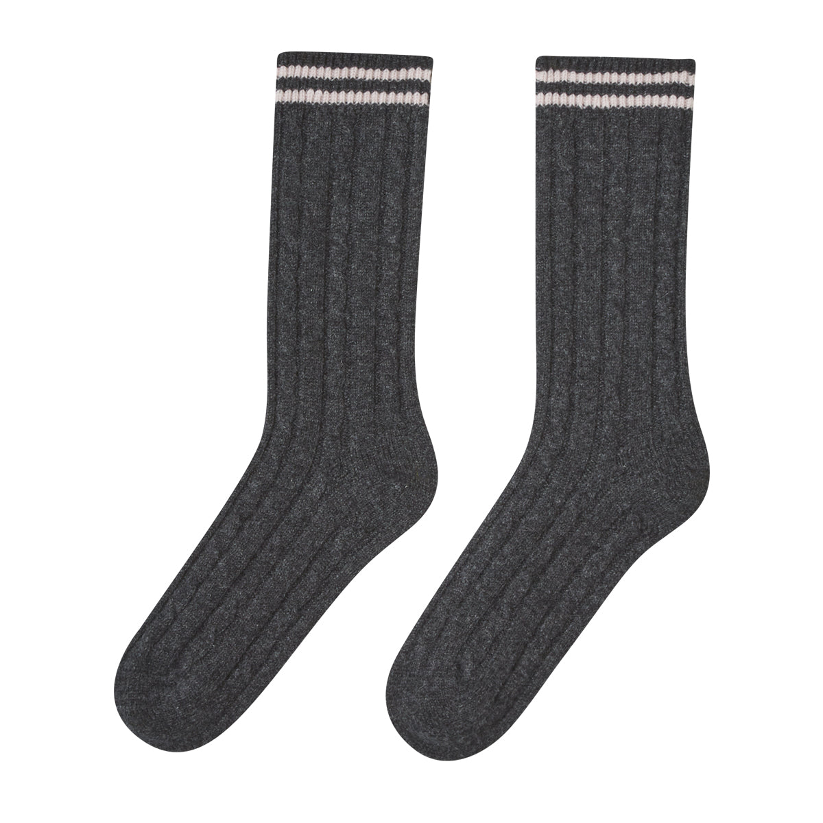 TIPPED RIBBED SOCK