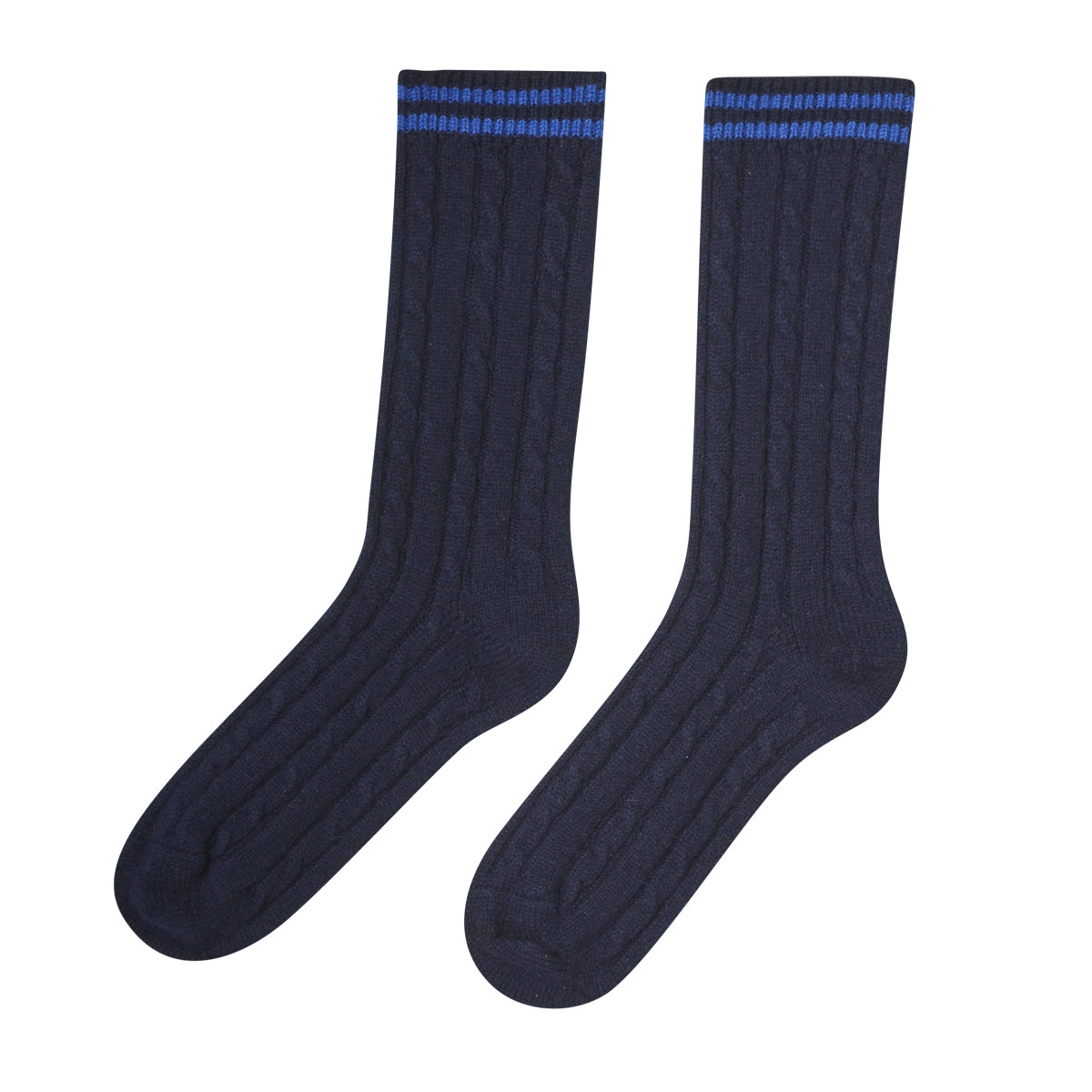 TIPPED RIBBED SOCK