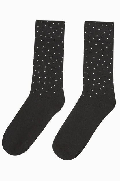 RHINESTONE SOCK