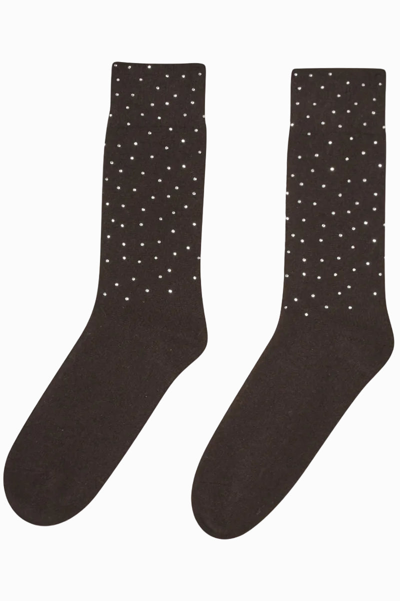 RHINESTONE SOCK