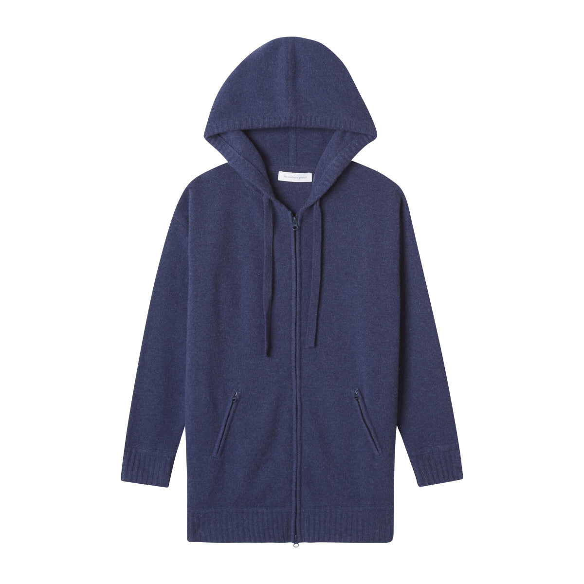 LUXE LONG ZIP HOODIE