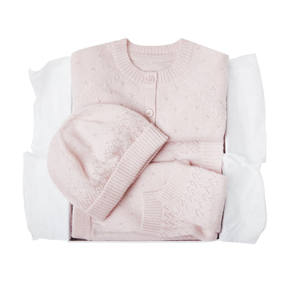 POINTELLE LAYETTE SET