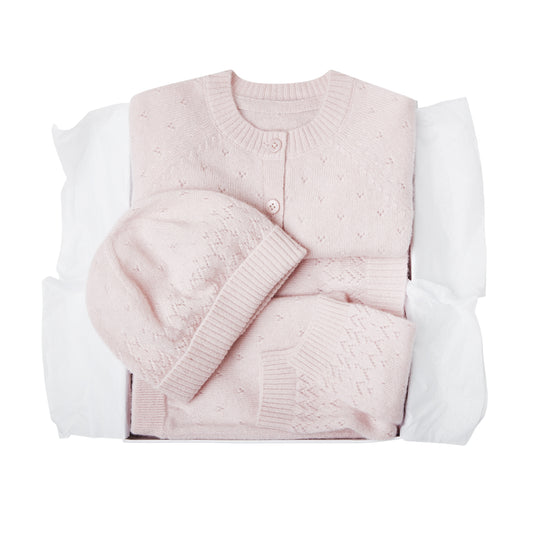 POINTELLE LAYETTE SET  