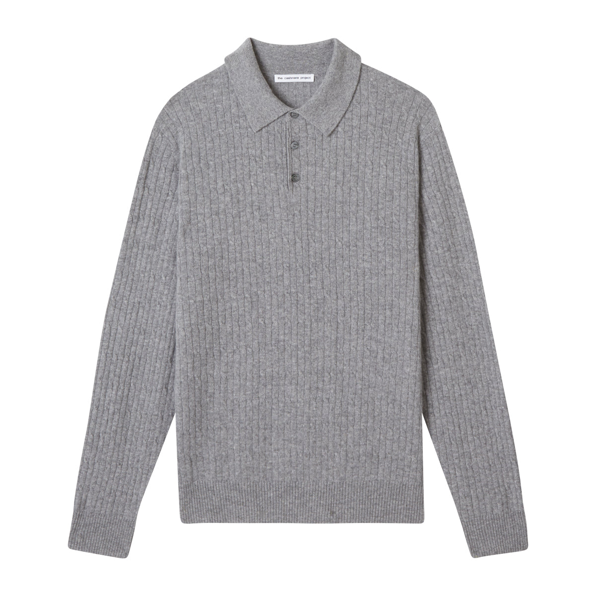 MEN'S CABLE POLO