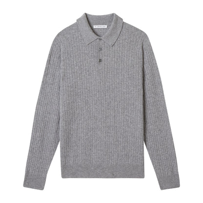 MEN'S CABLE POLO