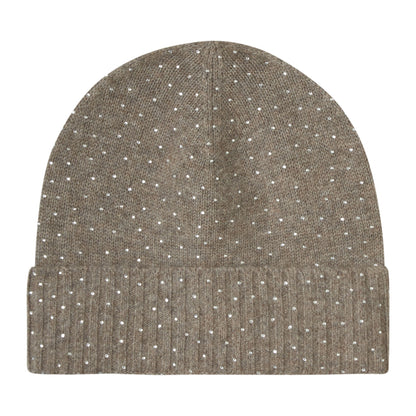 RHINESTONE CUFFED HAT