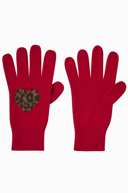 LEOPARD HEART GLOVE