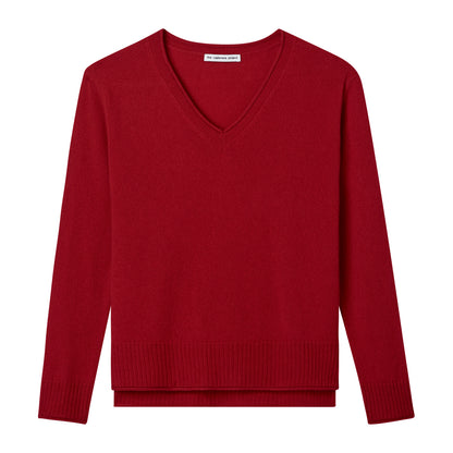 RELAXED V NECK