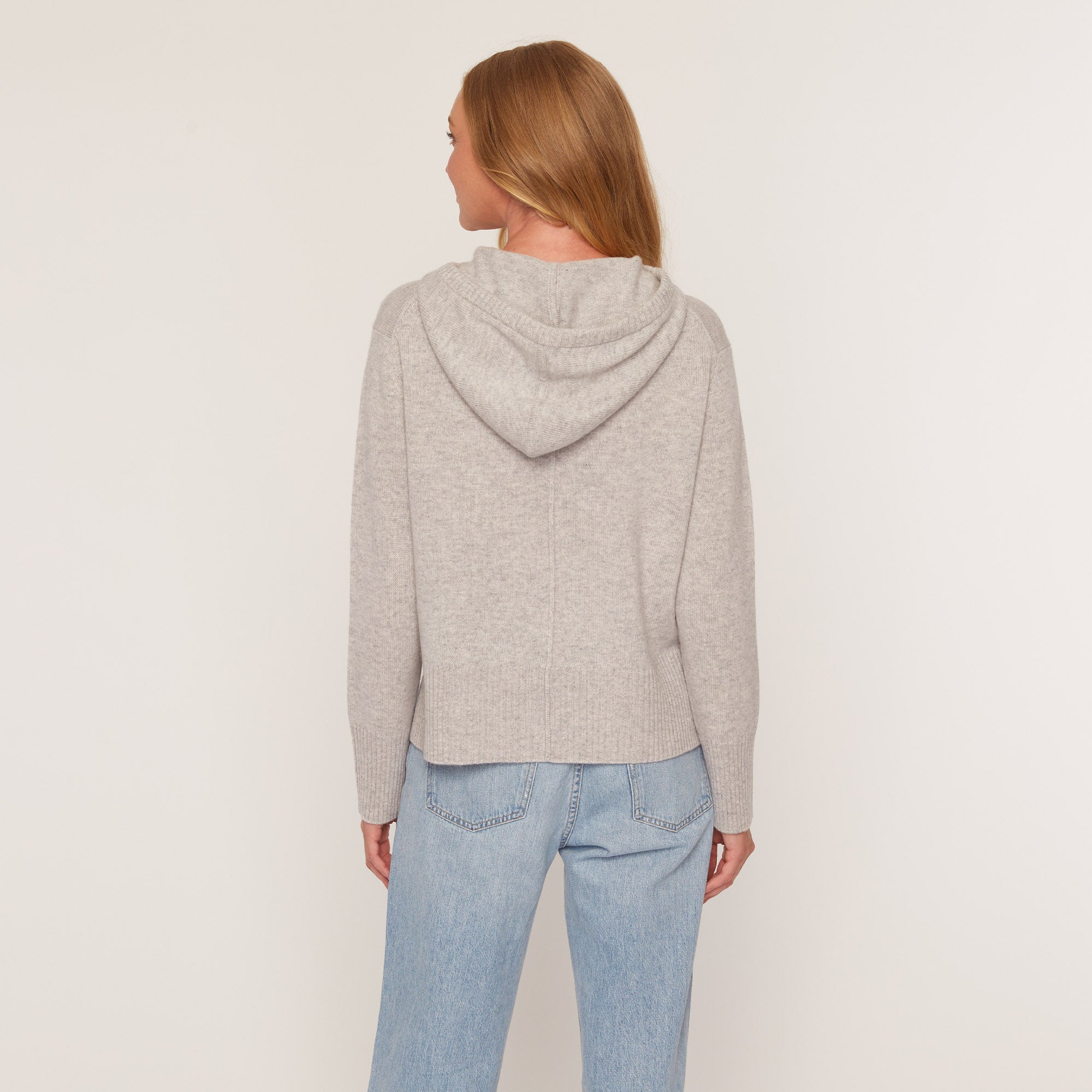 Ladies cashmere outlet hoodie