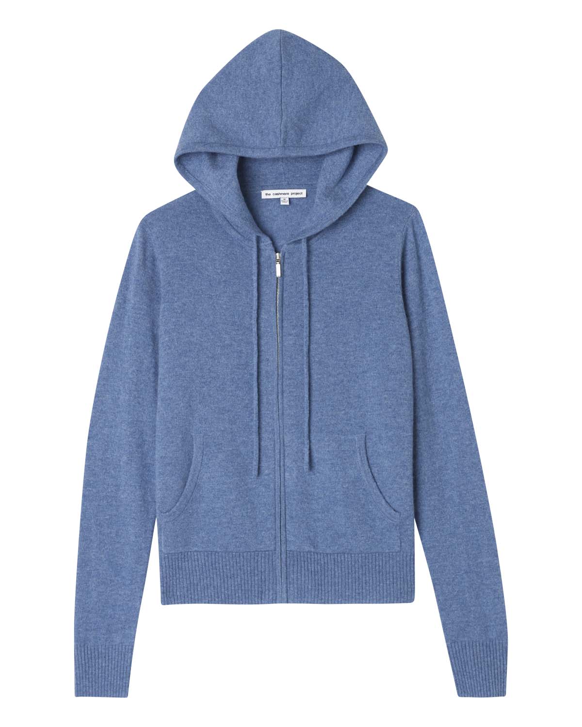 Solid Zip Hoodie