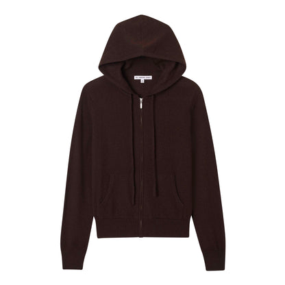 SOLID ZIP HOODIE