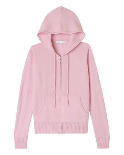 Solid Zip Hoodie