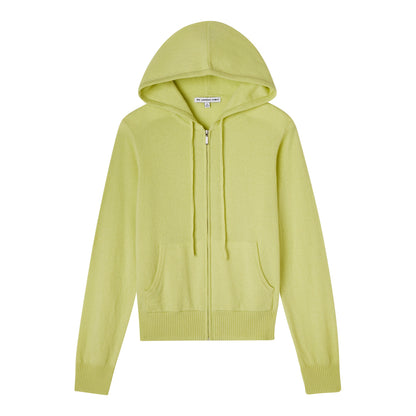 SOLID ZIP HOODIE