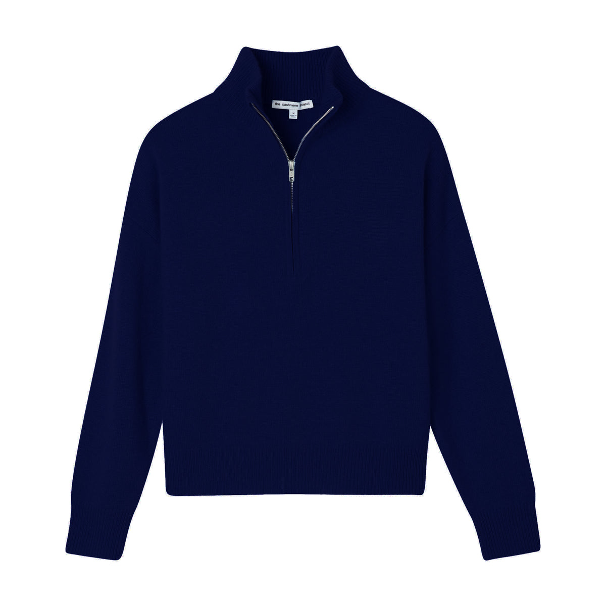 SOLID QUARTER ZIP