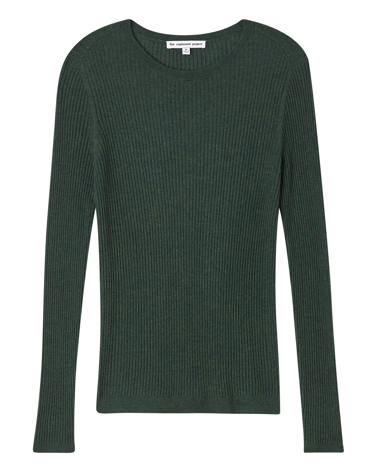 CALIFORNIA CASHMERE RIBBED CREW