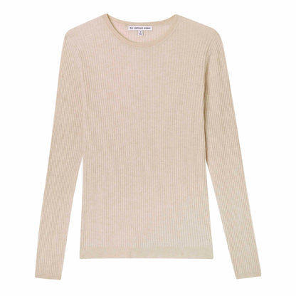 California Cashmere Ribbed Crew