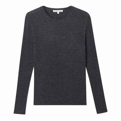 California Cashmere Ribbed Crew