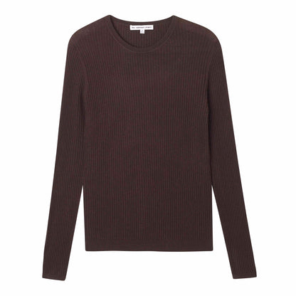 California Cashmere Ribbed Crew