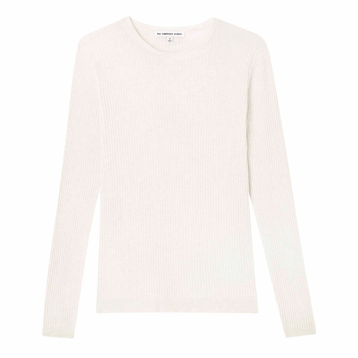 California Cashmere Ribbed Crew