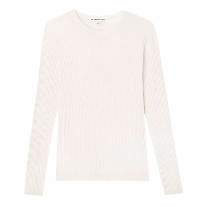 California Cashmere Ribbed Crew