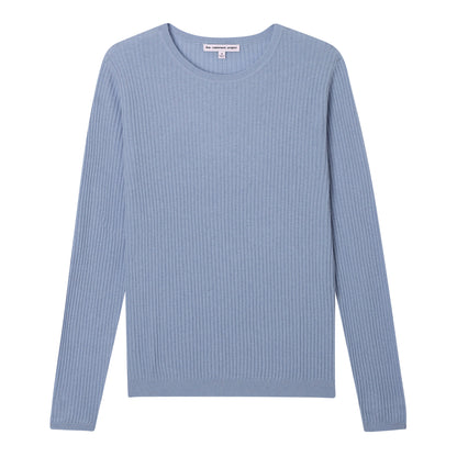 California Cashmere Ribbed Crew