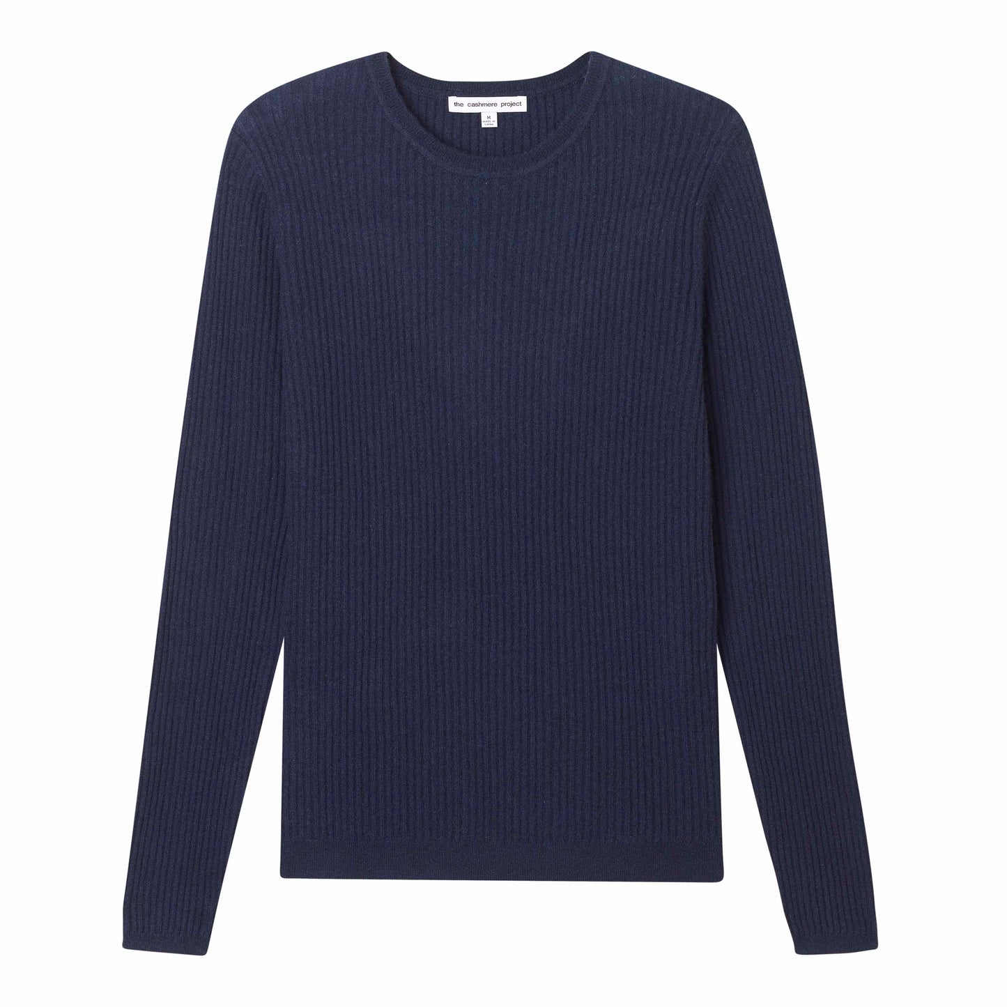 California Cashmere Ribbed Crew