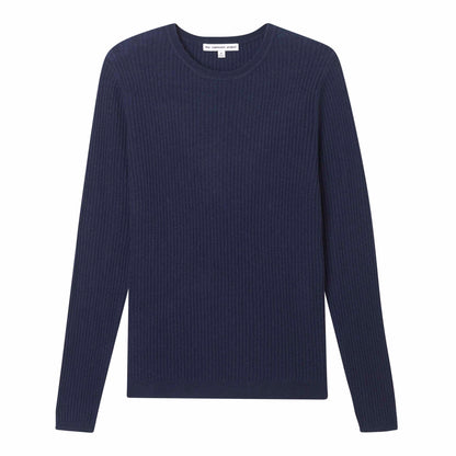 California Cashmere Ribbed Crew