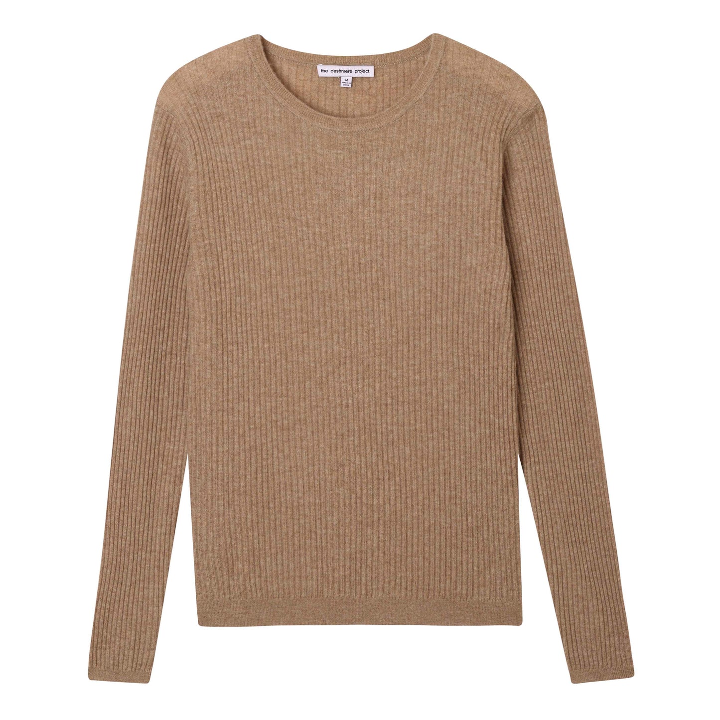 California Cashmere Ribbed Crew