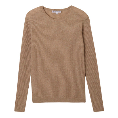 California Cashmere Ribbed Crew