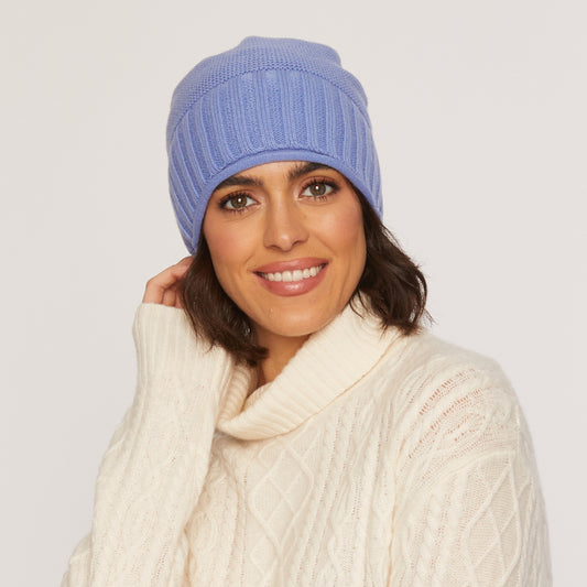 Layered Roll Edge Hat  