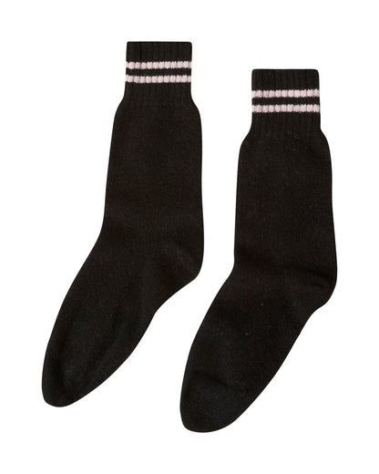 Tipped Stripe Sock