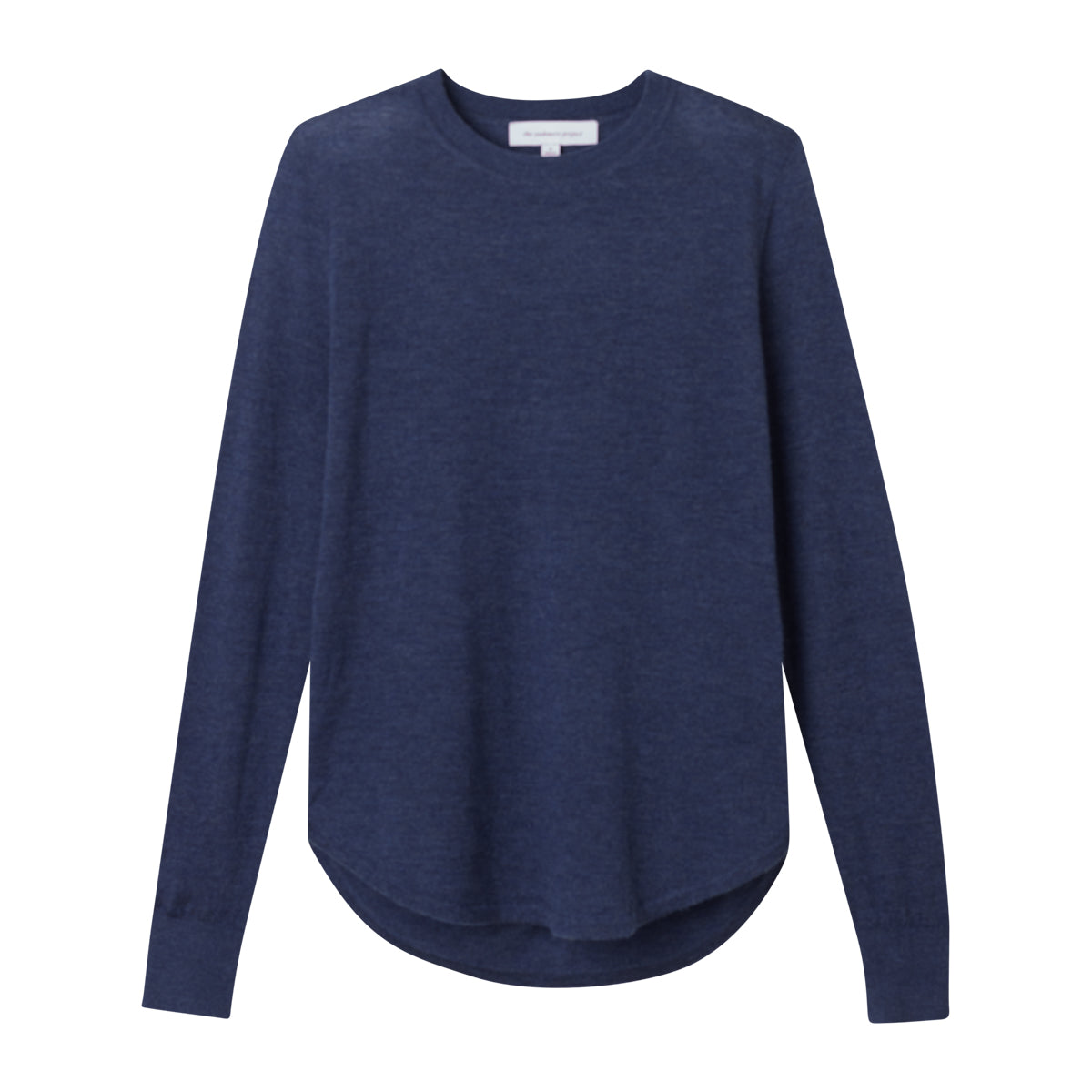 CALIFORNIA CASHMERE SHIRTTAIL CREW