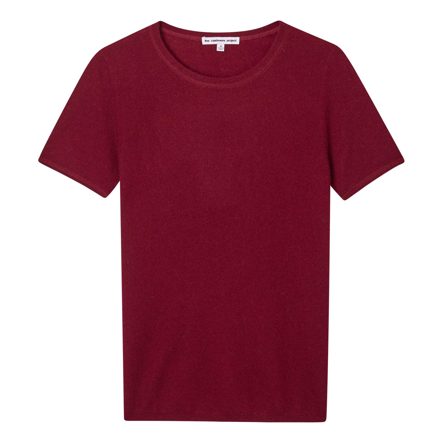 Calfornia Cashmere Short Sleeve Crew