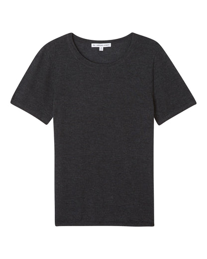 CALIFORNIA CASHMERE SHORT SLEEVE CREW