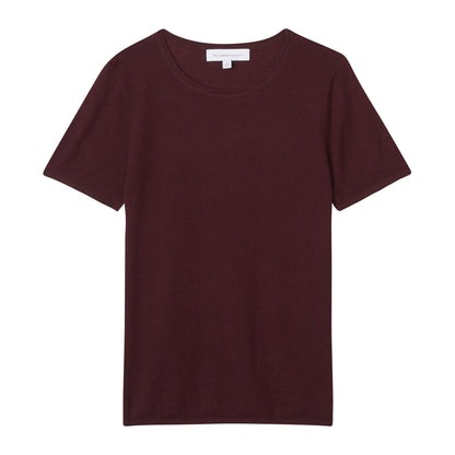 CALIFORNIA CASHMERE SHORT SLEEVE CREW