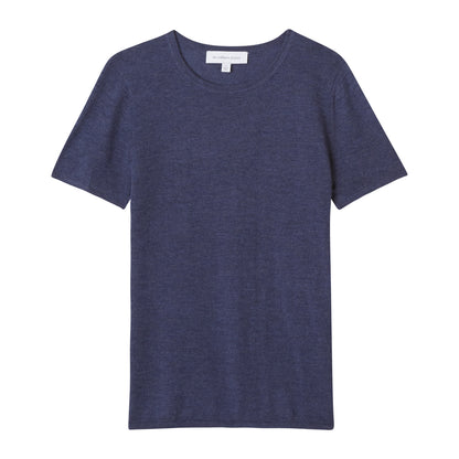 CALIFORNIA CASHMERE SHORT SLEEVE CREW