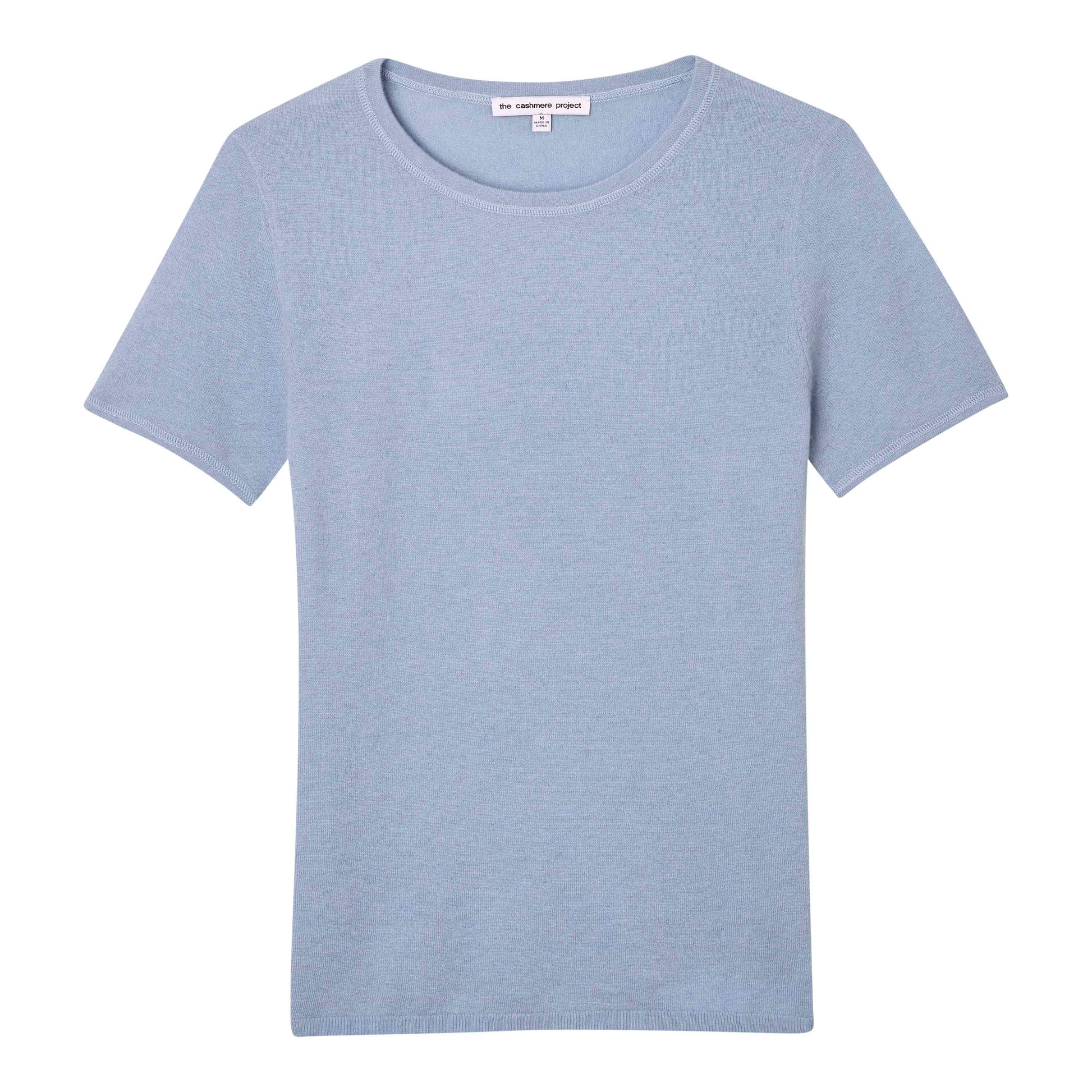 Calfornia Cashmere Short Sleeve Crew