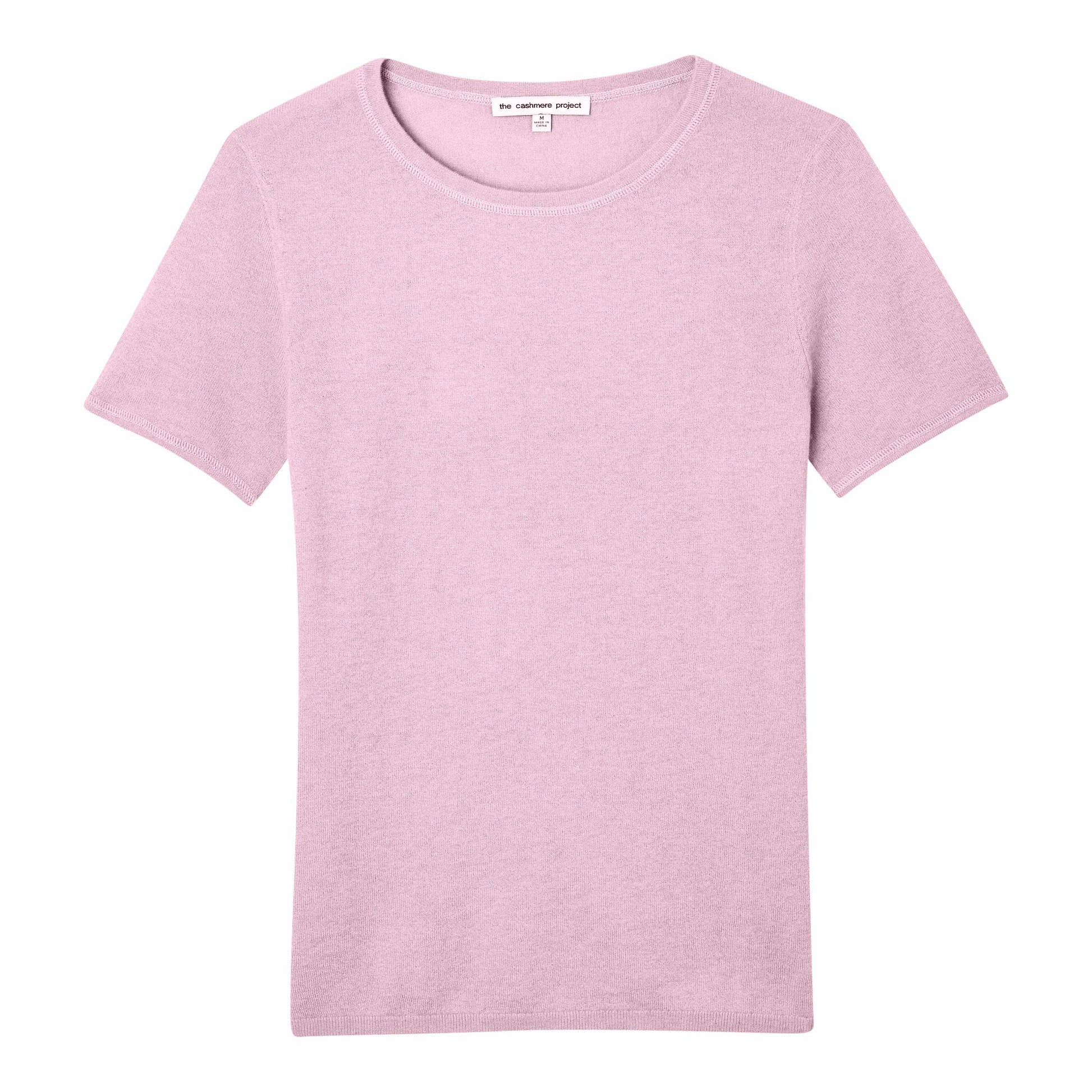 Calfornia Cashmere Short Sleeve Crew
